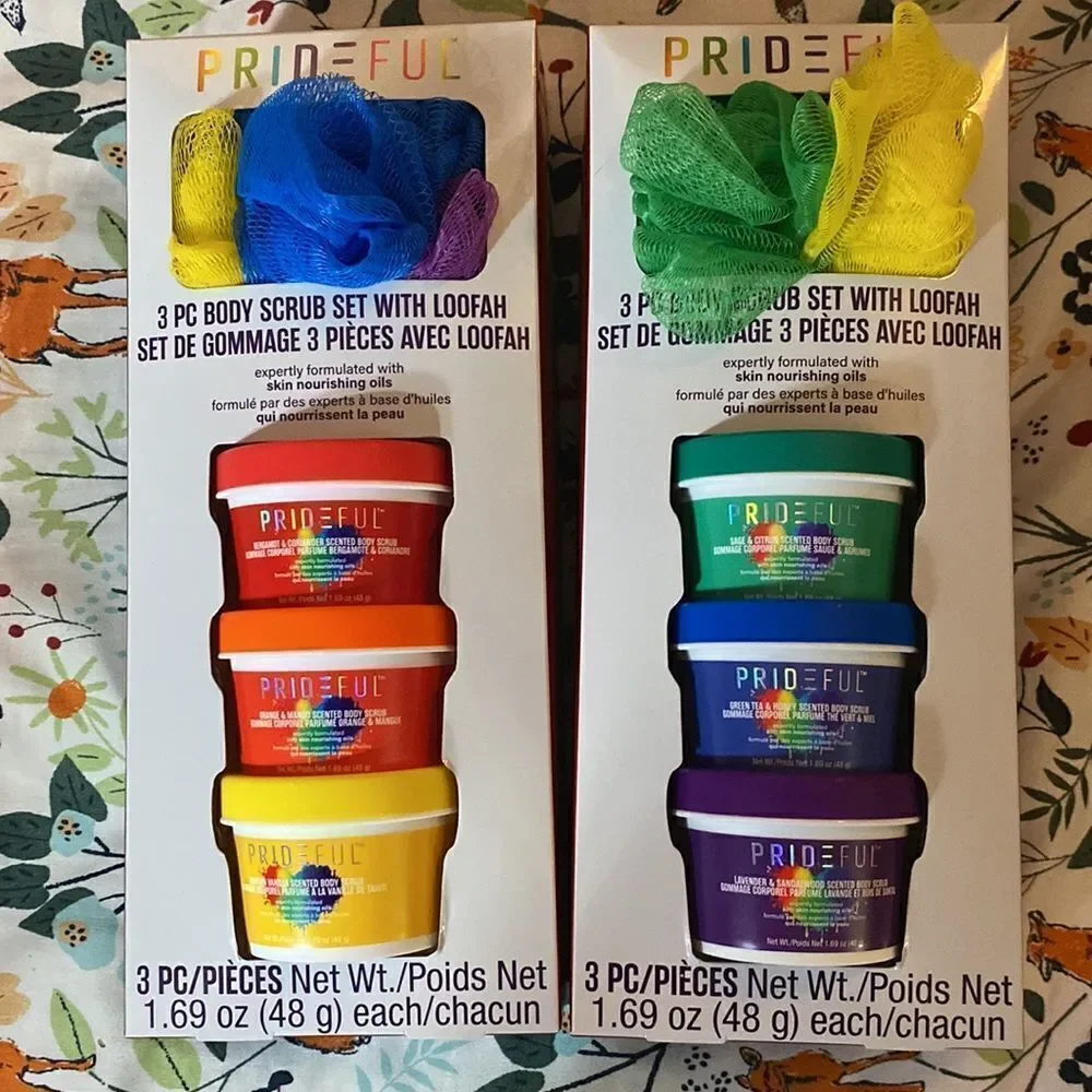 Prideful‎ Six Piece Body Set 🌈 💜 💚💛🧡💙❤️